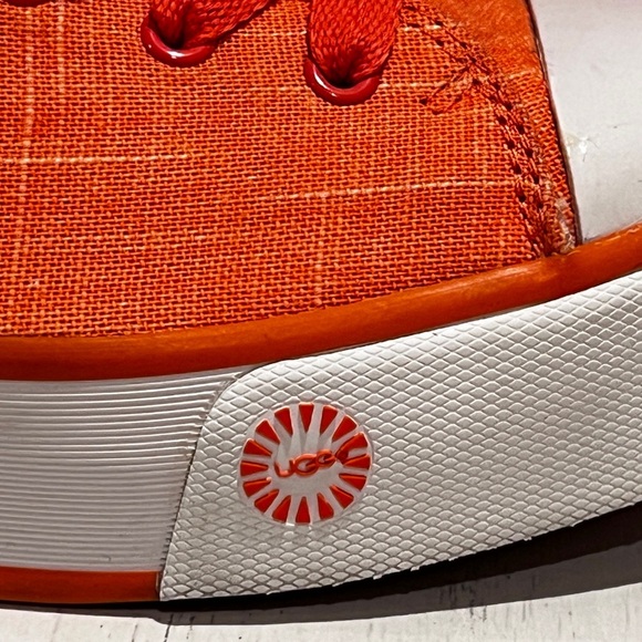 UGG Orange Denim Women's Sneakers - Picture 7 of 11